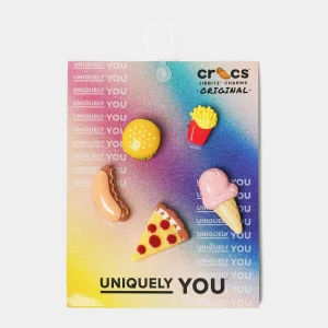 Crocs ที่ติดรองเท้า Mini 3D Food Jibbitz (5 ชิ้น)