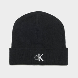 Calvin Klein หมวก Monogram Cuff Beanie