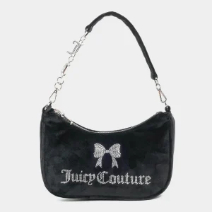 Juicy Couture กระเป๋าสะพายไหล่ Mono Print Diamond