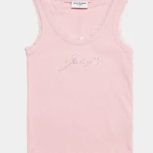 Juicy Couture เสื้อกล้ามผู้หญิง Hibiscus Crystal