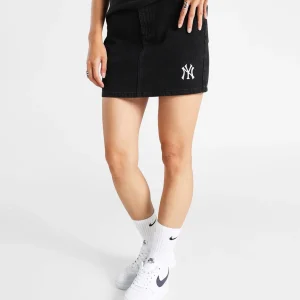 Majestic กระโปรงผู้หญิง Denim Mini New York Yankees