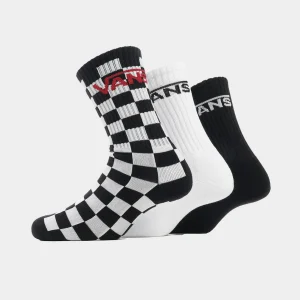 Vans ถุงเท้า Classic Crew (แพค 3)